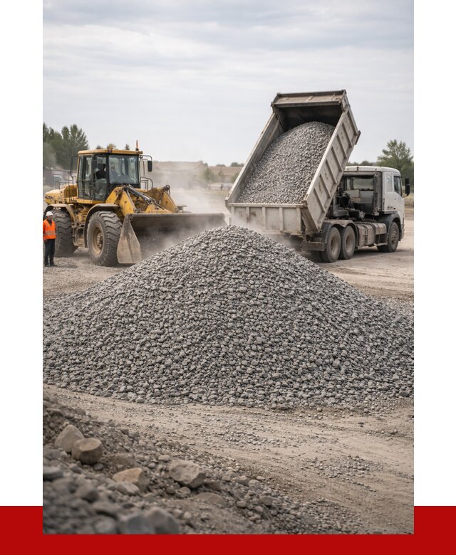 Купить щебень с доставкой в Комсомольске-на-Амуре от 2551 руб. | ПРОНЕРУДКмс