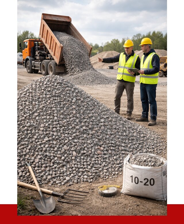 Гранитный щебень фракция 10-20 в Комсомольске-на-Амуре от 4286 руб.|ПРОНЕРУДКмс