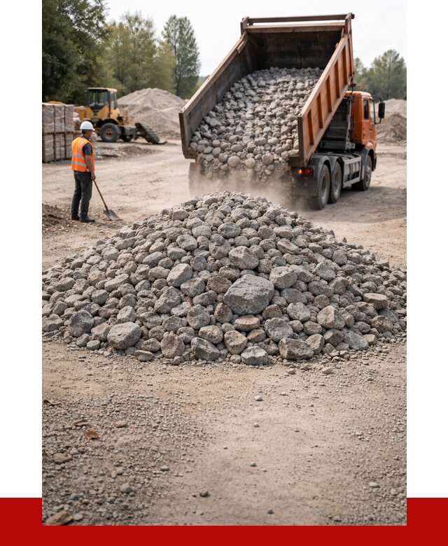 Гранитный щебень фракция 70-150 в Комсомольске-на-Амуре от 1684 | ПРОНЕРУДКмс