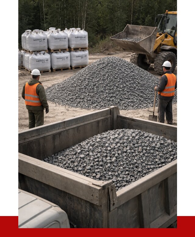 Щебень габбро диабаз 20-40 в Комсомольске-на-Амуре от 3469 руб. | ПРОНЕРУДКмс