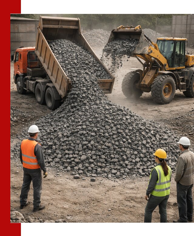 Щебень габбро-диабаз фракция 40–70 доставка в Комсомольске-на-Амуре