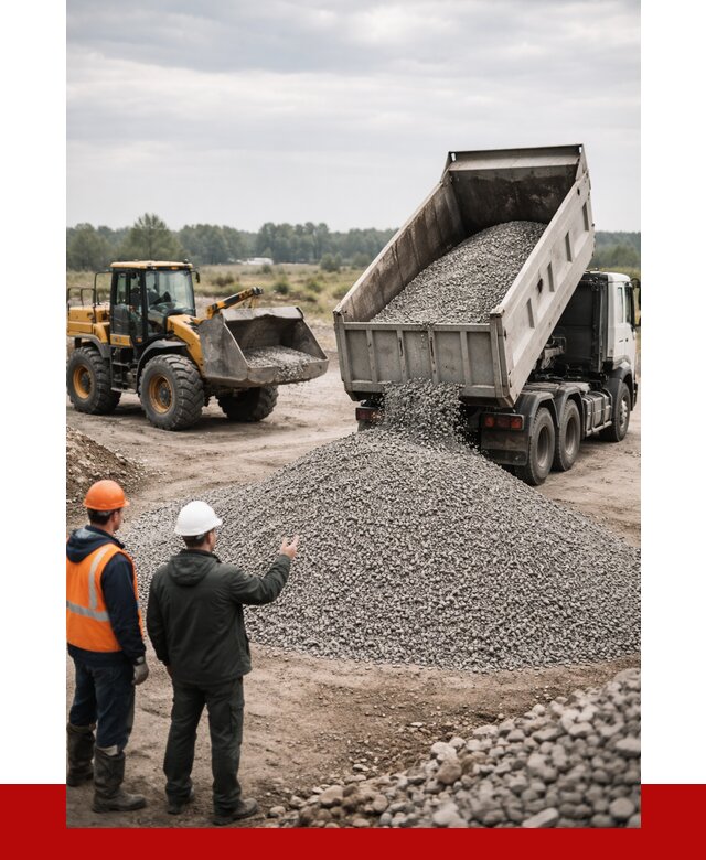 гравийный щебень фракция 3-10 в Комсомольске-на-Амуре от 3265 р. ПРОНЕРУДКмс