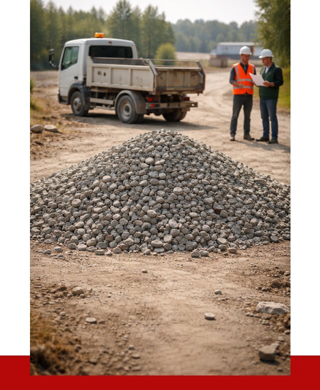 Гравийный щебень фракция 20-40 в Комсомольске-на-Амуре от 1224 р. | ПРОНЕРУДКмс