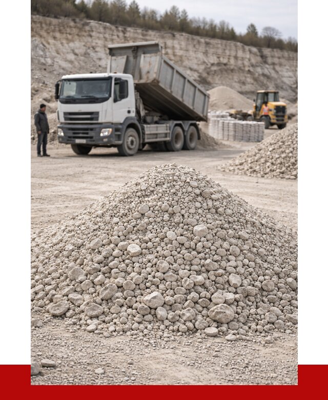 Известняковый щебень фракция 5-20 в Комсомольске-на-Амуре, 4286 р. ПРОНЕРУДКмс