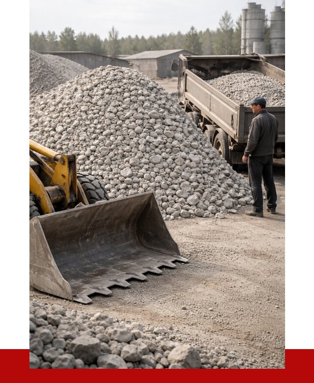 Известняковый щебень фракция 40-70 в Комсомольске-на-Амуре от 4286 р. | ПРОНЕРУДКмс