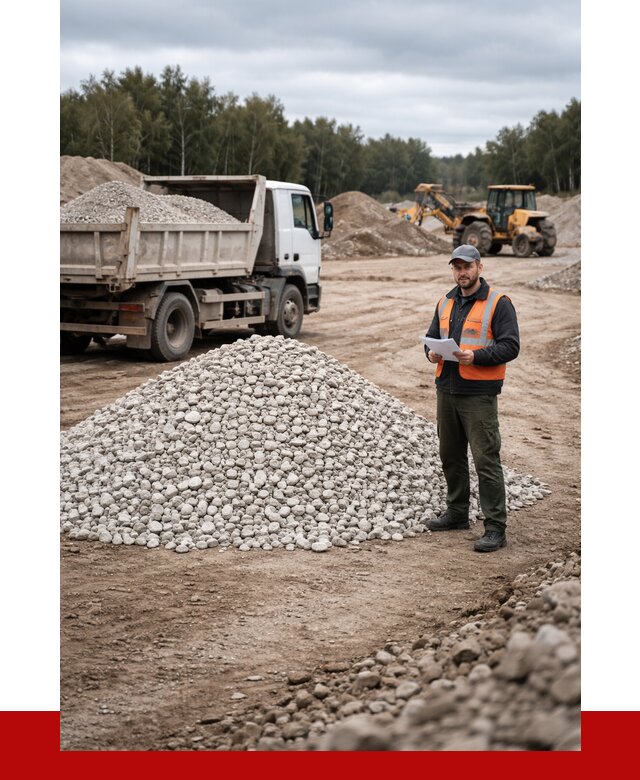 Доломитовый щебень в Комсомольске-на-Амуре купить от 2245 р., ПРОНЕРУДКмс