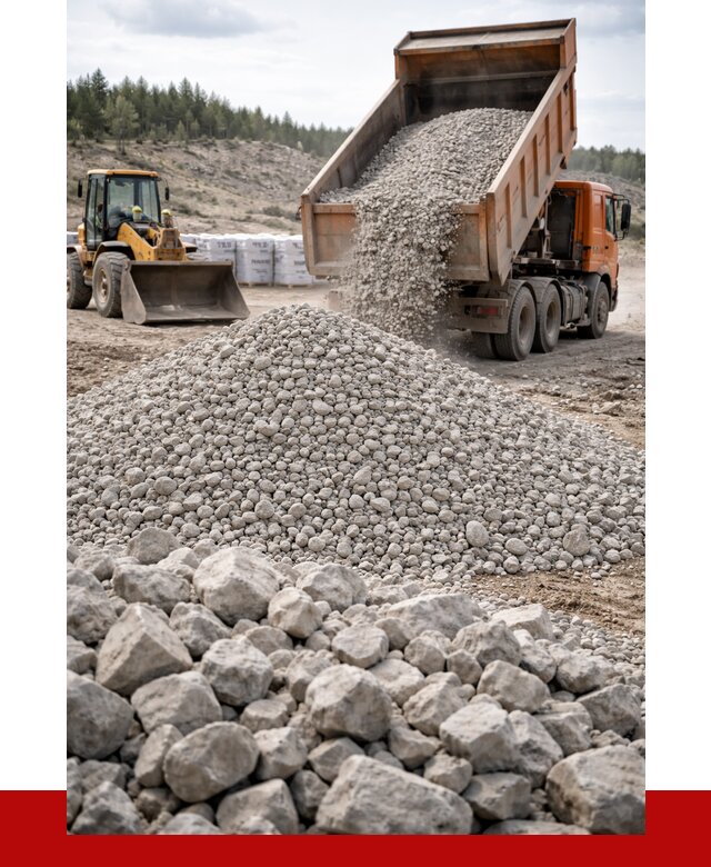 Доломитовый щебень фр. 20-40 в Комсомольске-на-Амуре от 4286 р. | ПРОНЕРУДКмс