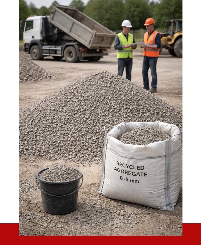 Вторичный щебень фракция 0-5 в Комсомольске-на-Амуре от 1633 р. ПРОНЕРУДКмс