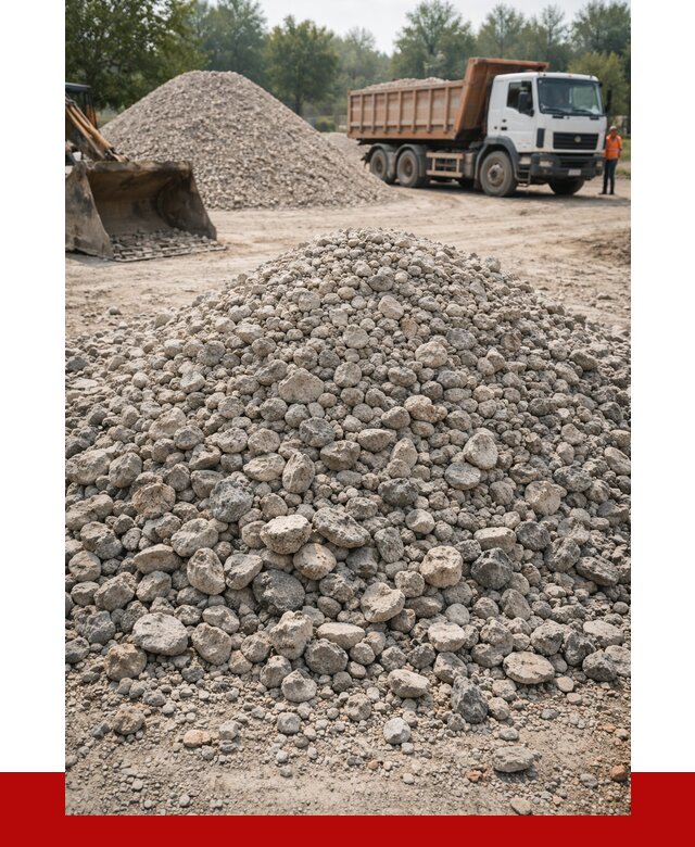 Вторичный щебень фракция 20-40 в Комсомольске-на-Амуре от 2245 р ПРОНЕРУДКмс