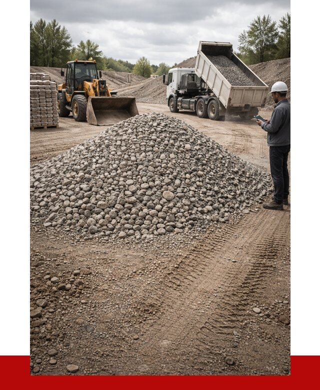 Купить бетонный щебень в Комсомольске-на-Амуре, от 3265 р. ПРОНЕРУДКмс