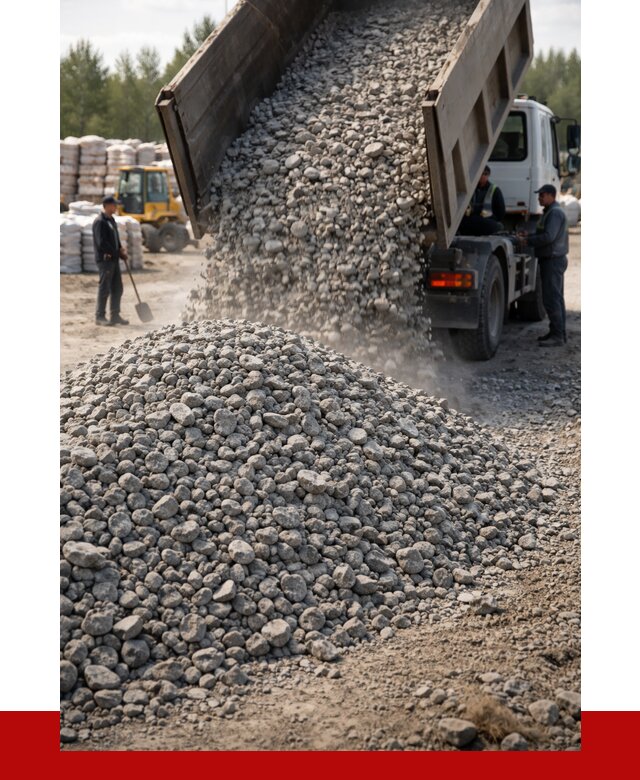 Бетонный щебень фракция 40-70 в Комсомольске-на-Амуре от 1837 р. ПРОНЕРУДКмс