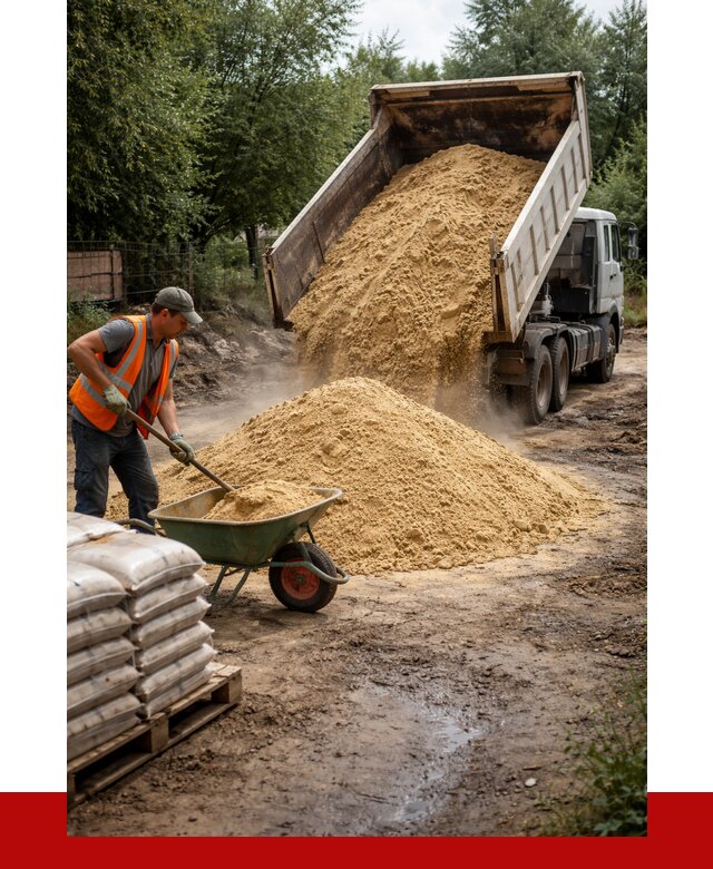 Купить песок с доставкой в Комсомольске-на-Амуре от 1837 р. | ПРОНЕРУДКмс