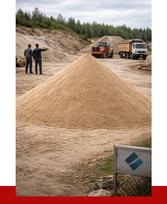 Карьерный песок навалом в Комсомольске-на-Амуре от 1837 р. | ПРОНЕРУДКмс
