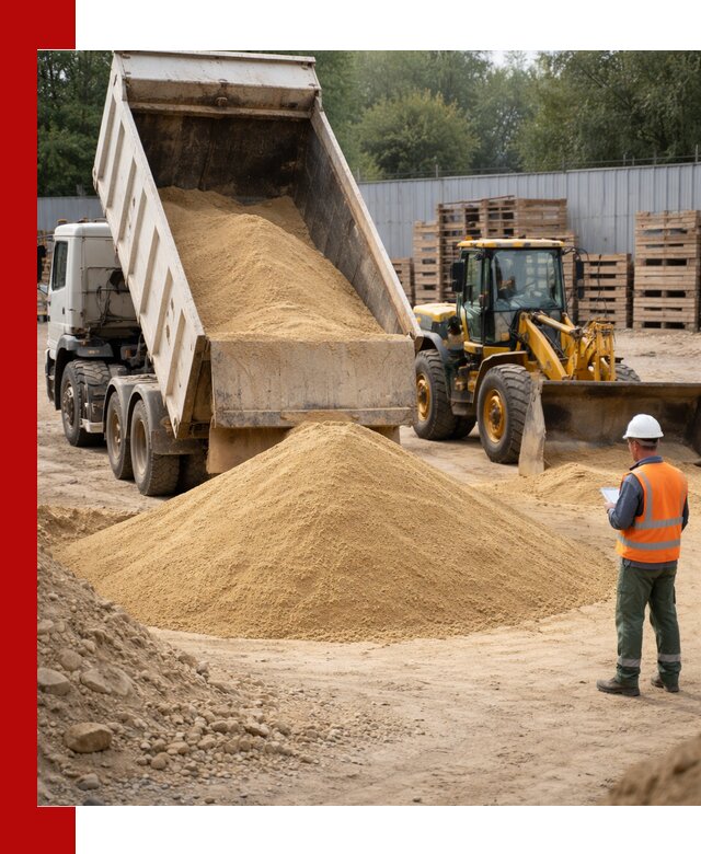 Доставка карьерного мелкозернистого песка в Комсомольске-на-Амуре