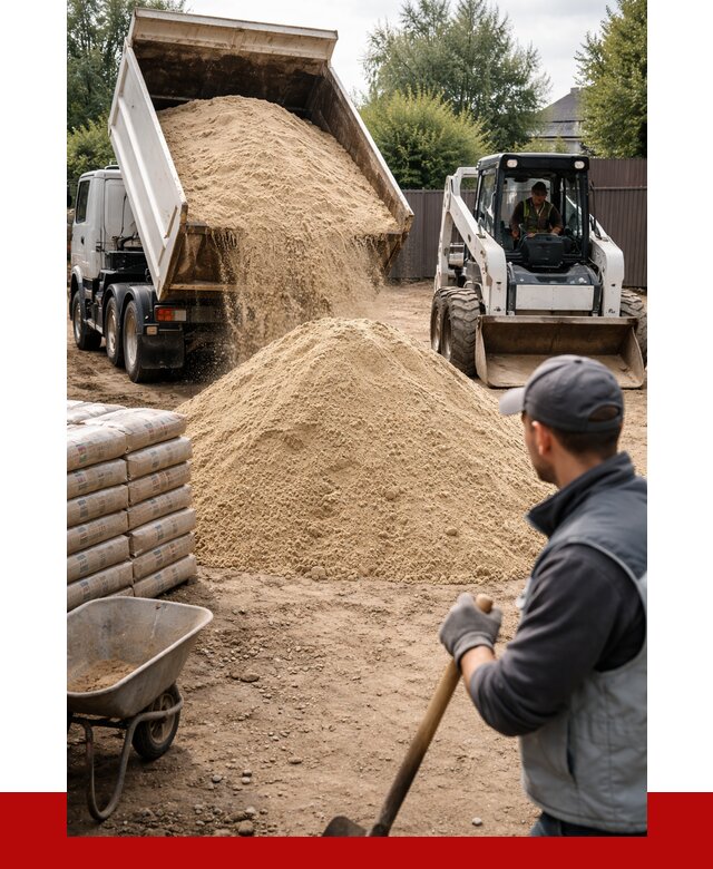 Мытый речной песок с доставкой в Комсомольске-на-Амуре от 1480 р. | ПРОНЕРУДКмс