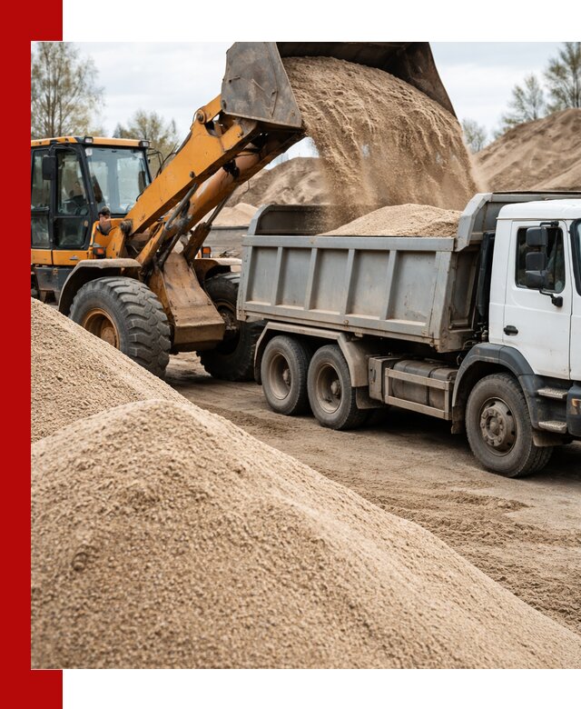 Доставка сеяного песка в Комсомольске-на-Амуре оптом и в розницу