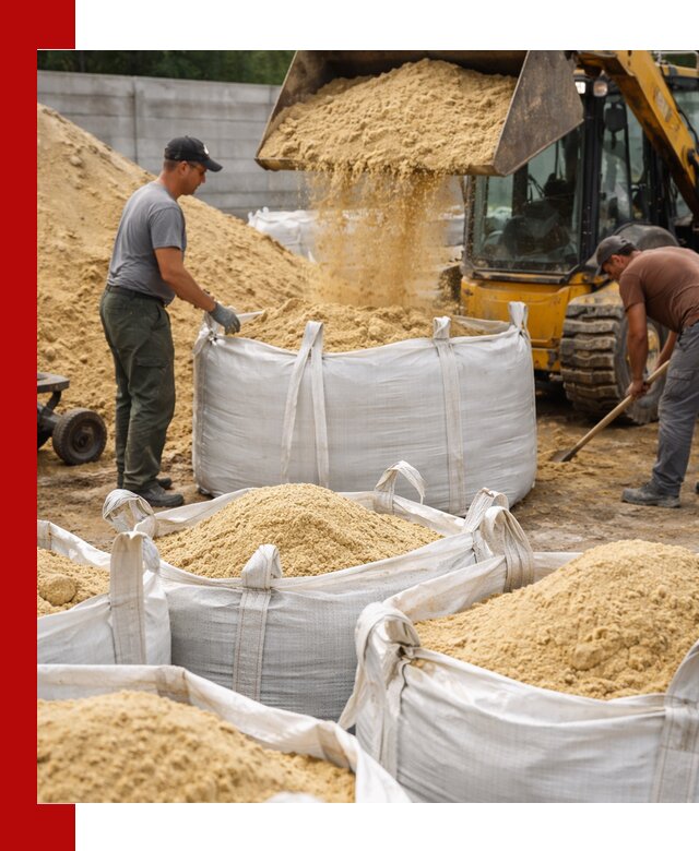 Поставка качественного песка для кладки в Комсомольске-на-Амуре