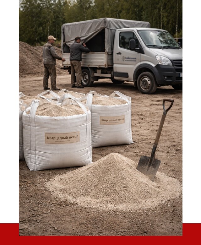 Кварцевый песок для пескоструя в Комсомольске-на-Амуре от 4592 р. | ПРОНЕРУДКмс