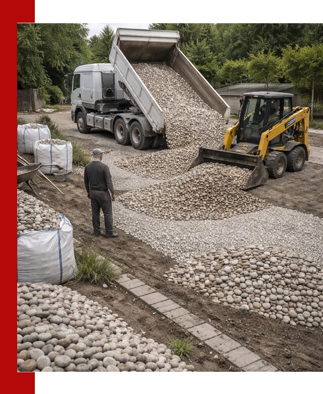 Доставка морской гальки оптом и в розницу в Комсомольске-на-Амуре