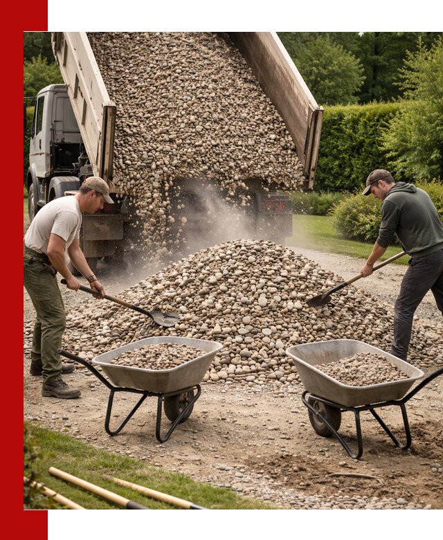 Доставка и продажа декоративной гальки в Комсомольске-на-Амуре