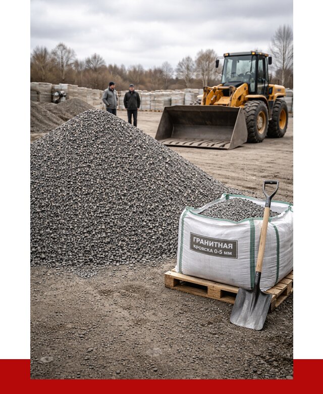 Купить гранитную крошку в Комсомольске-на-Амуре от 4898 р. с доставкой | ПРОНЕРУДКмс