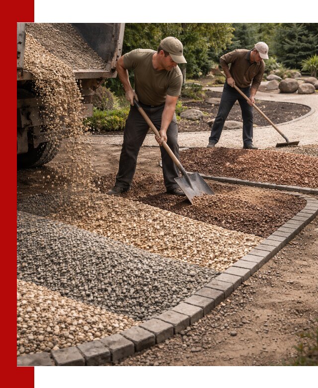 Декоративная крошка для ландшафта в Комсомольске-на-Амуре — продажа и доставка