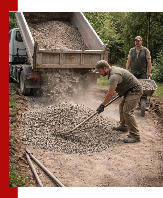 Каменная крошка для дорожек с доставкой в Комсомольске-на-Амуре