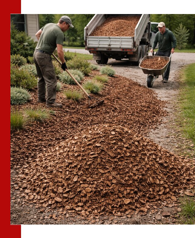 Крошка для мульчирования с доставкой в Комсомольске-на-Амуре