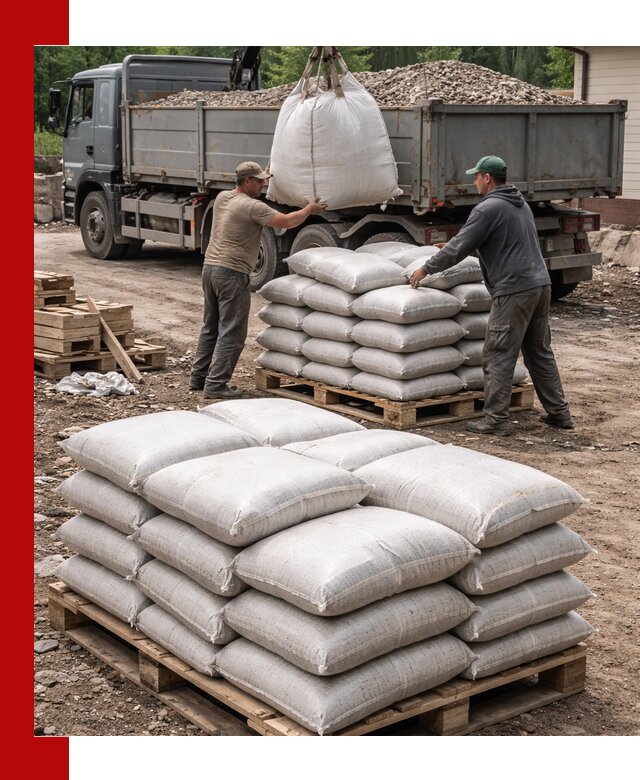 Керамзит в мешках с доставкой в Комсомольске-на-Амуре от компании-поставщика