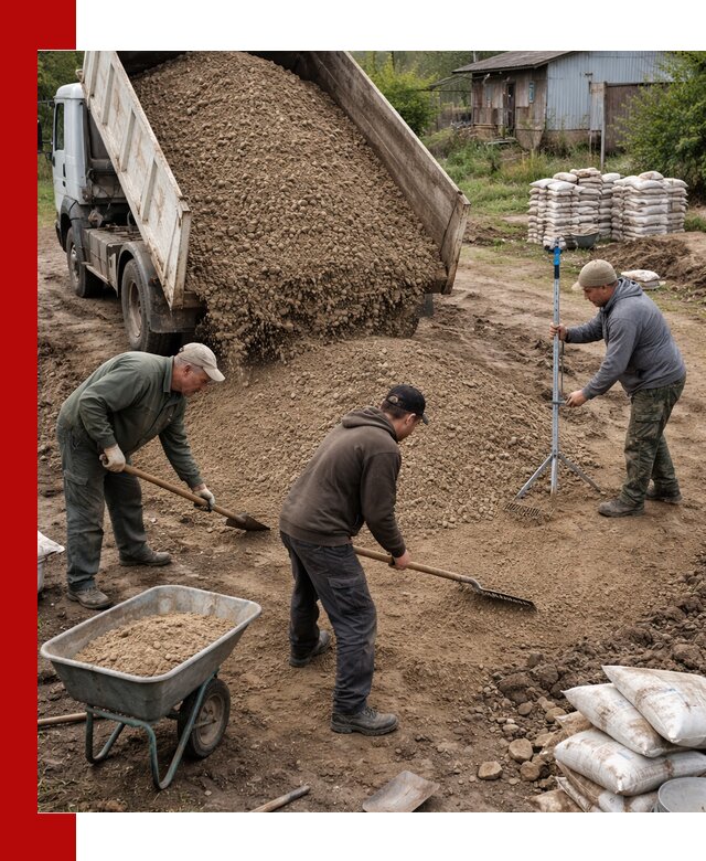 Керамзитовый песок с доставкой в Комсомольске-на-Амуре оптом и в розницу