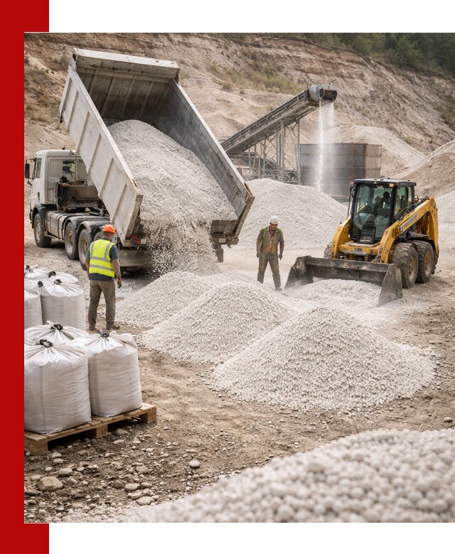 Доставка перлита в Комсомольске-на-Амуре для тепло-, звуко- и гидроизоляции
