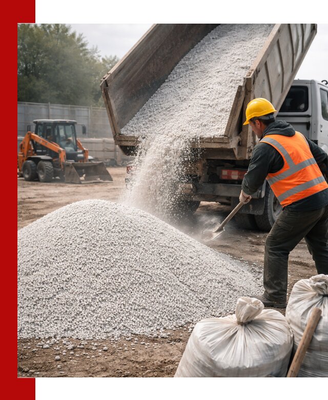 Доставка перлита вспученного в Комсомольске-на-Амуре оптом и в розницу