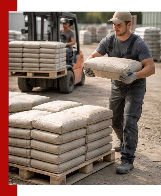 Доставка цемента в мешках оптом и в розницу в Комсомольске-на-Амуре
