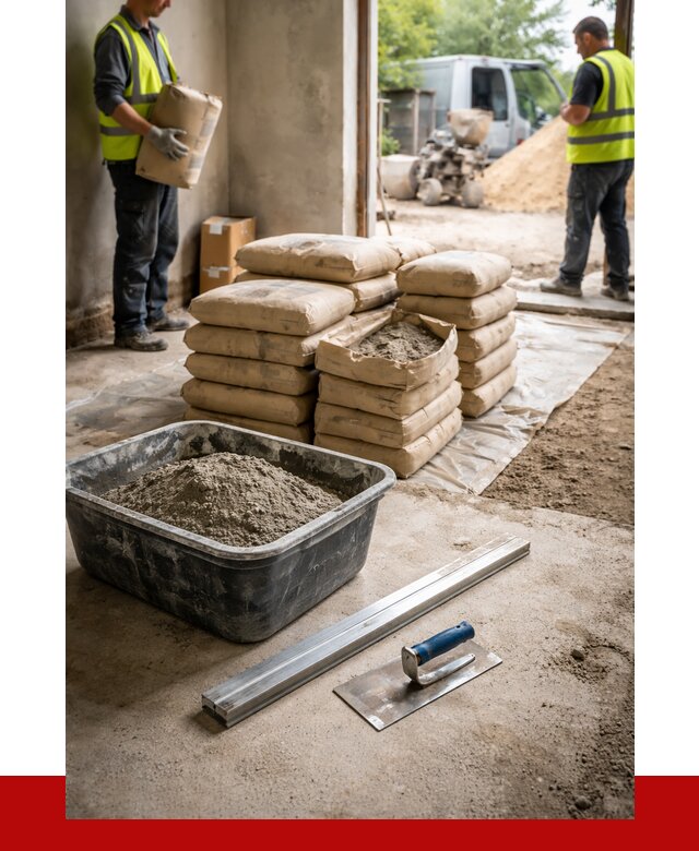 Купить сухую смесь для стяжки в Комсомольске-на-Амуре от 4592 р. | ПРОНЕРУДКмс