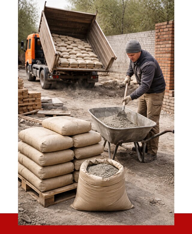 Купить сухую смесь для кладки в Комсомольске-на-Амуре от 1224 р. | ПРОНЕРУДКмс