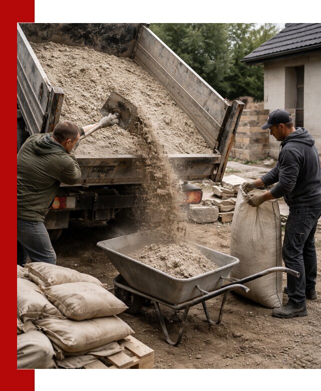 Качественная сухая смесь для кладки с доставкой в Комсомольске-на-Амуре