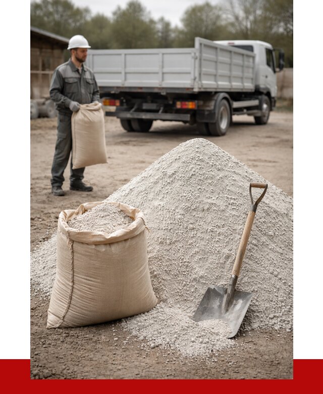 Купить доломитовая мука в Комсомольске-на-Амуре от 4592 р. за куб | ПРОНЕРУДКмс