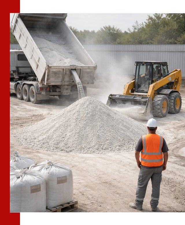 Доставка и продажа известняковой муки в Комсомольске-на-Амуре