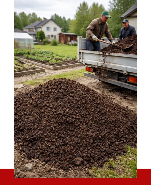 Плодородный грунт в Комсомольске-на-Амуре с доставкой от 4286 р. | ПРОНЕРУДКмс