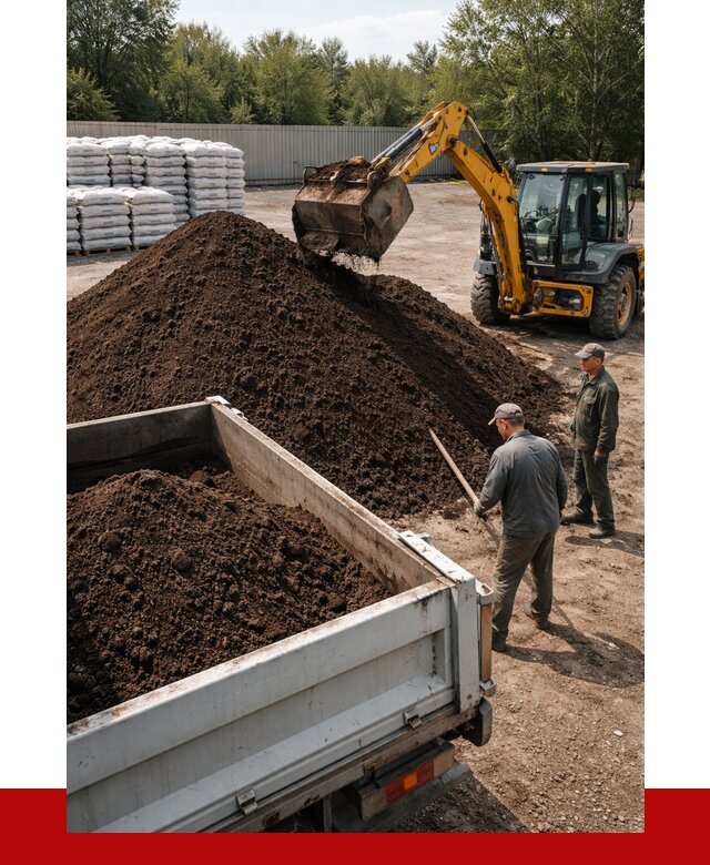 Растительный грунт с доставкой в Комсомольске-на-Амуре от 3265 р. | ПРОНЕРУДКмс