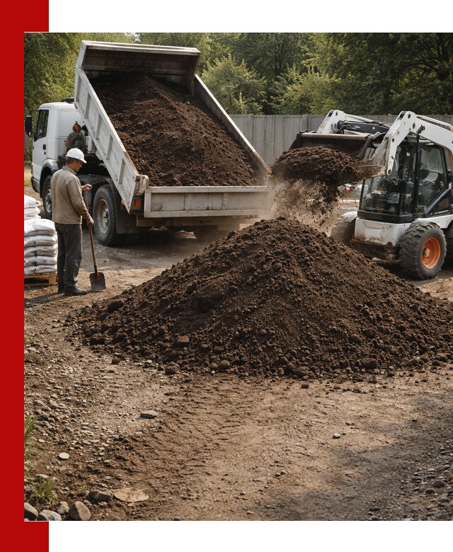 Доставка растительного грунта в Комсомольске-на-Амуре от производителя оптом и в розницу