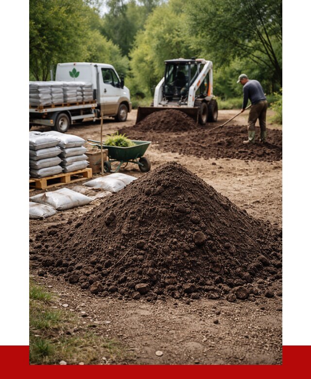 Грунт для озеленения с доставкой в Комсомольске-на-Амуре от 1837 р. | ПРОНЕРУДКмс