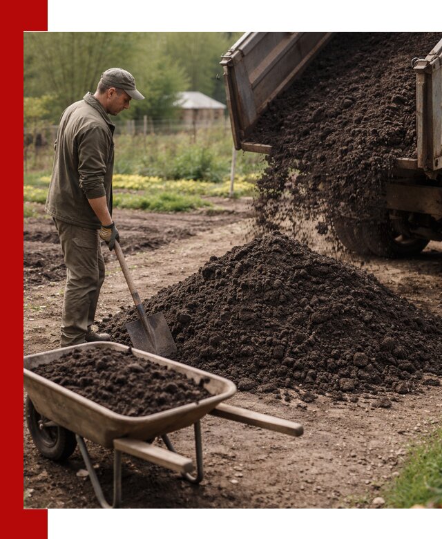 Доставка качественной земли для огорода в Комсомольске-на-Амуре
