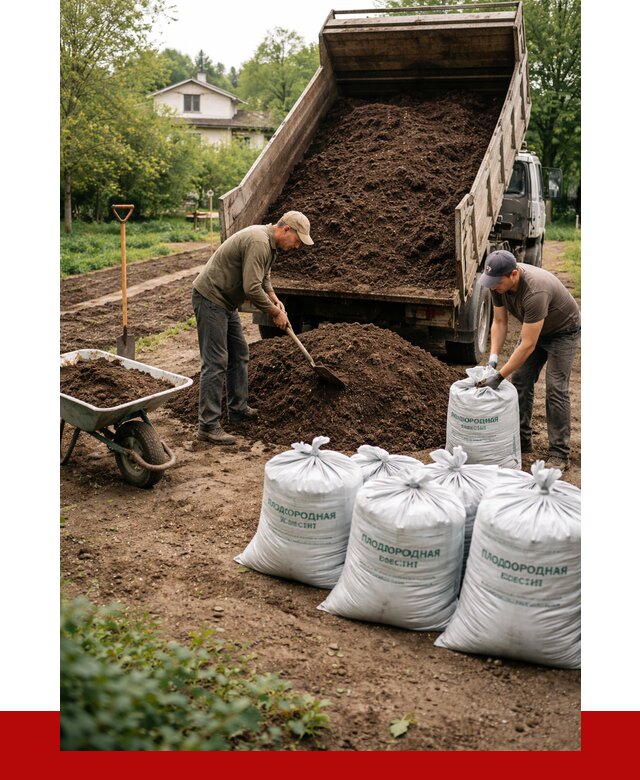Плодородная смесь в Комсомольске-на-Амуре от 4286 р./куб с доставкой | ПРОНЕРУДКмс