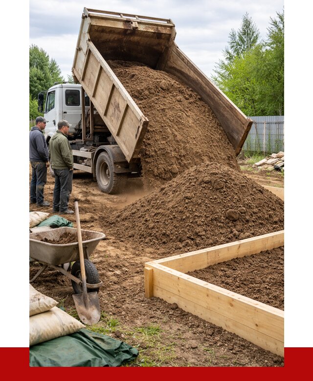 Торфо песчаная смесь в Комсомольске-на-Амуре с доставкой от 1888 р. | ПРОНЕРУДКмс