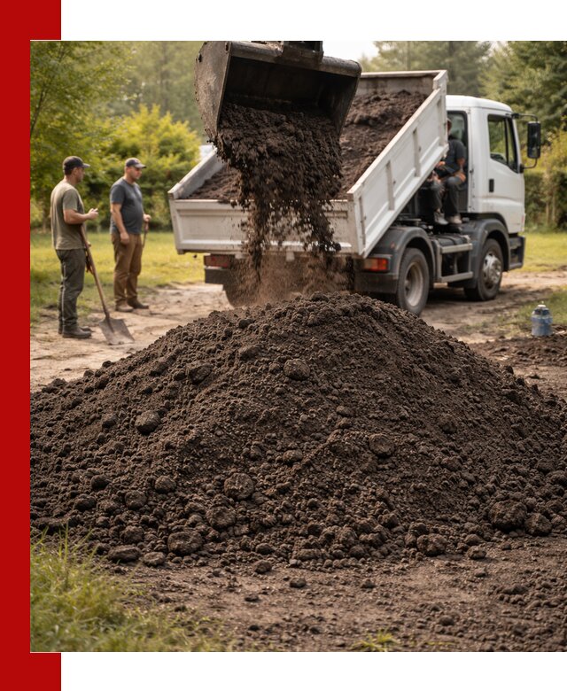 Доставка и продажа чернозема в Комсомольске-на-Амуре оптом и в розницу