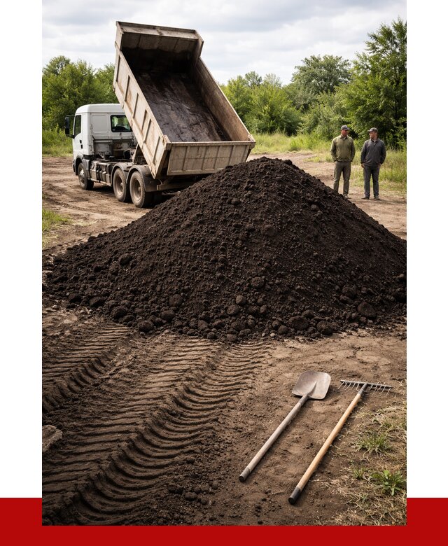 Купить чернозем навалом в Комсомольске-на-Амуре от 1224 р. за куб | ПРОНЕРУДКмс