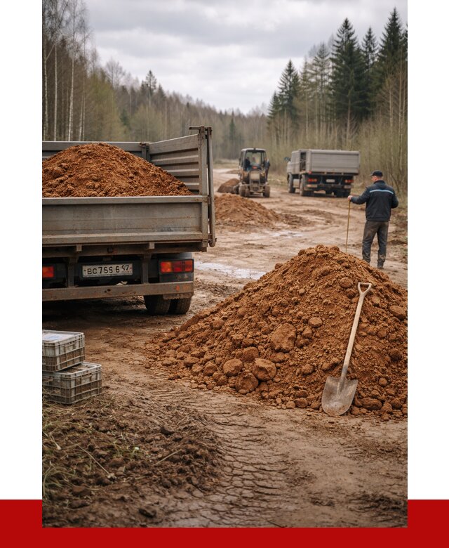 Глина и суглинки в Комсомольске-на-Амуре от 4592 р. за куб | ПРОНЕРУДКмс