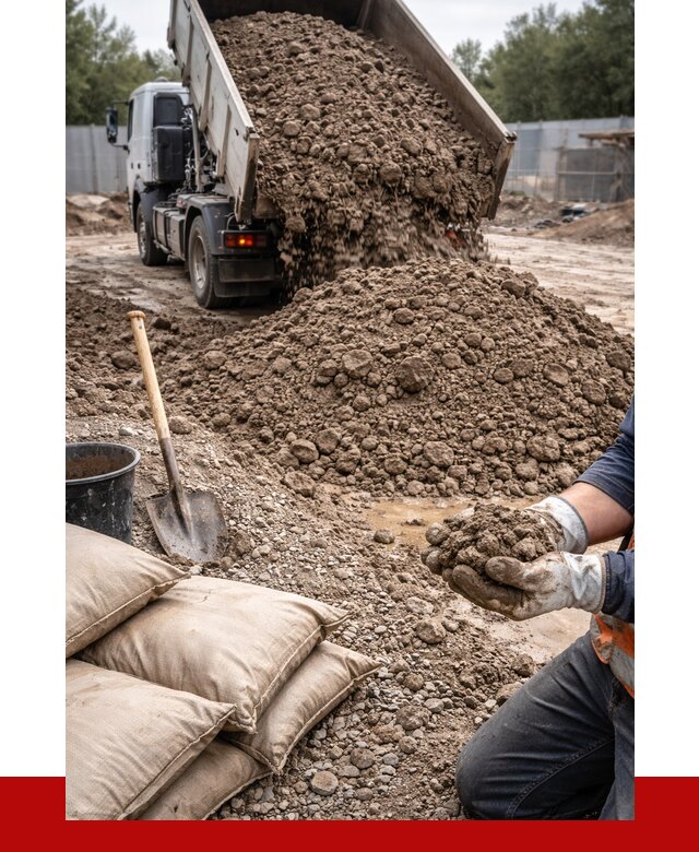 Купить глина для засыпки в Комсомольске-на-Амуре от 1224 р. за куб | ПРОНЕРУДКмс