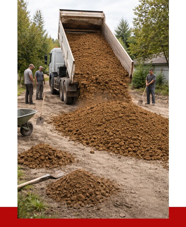 Купить суглинок с доставкой в Комсомольске-на-Амуре от 2551 р. за куб | ПРОНЕРУДКмс